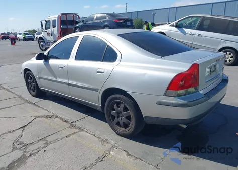 2002 Volvo S60 Awd from USA, damaged, VIN YV1RH58D622109553